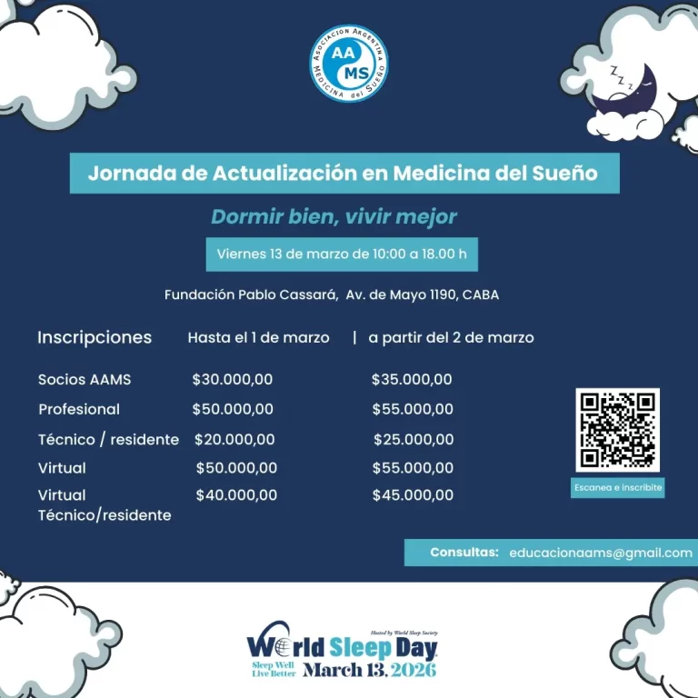 Jornada de Actualización en Medicina del Sueño